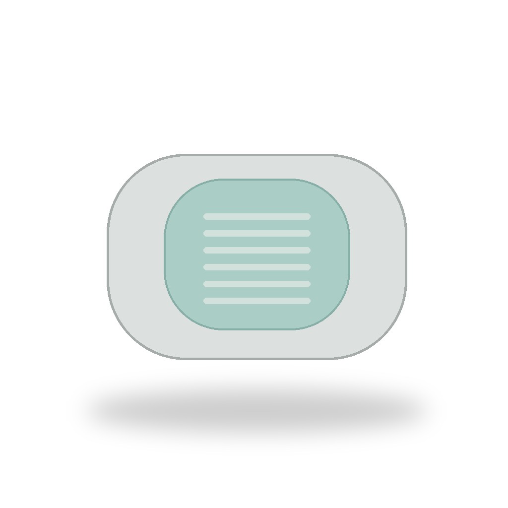 Illustrative image of an infant bath support