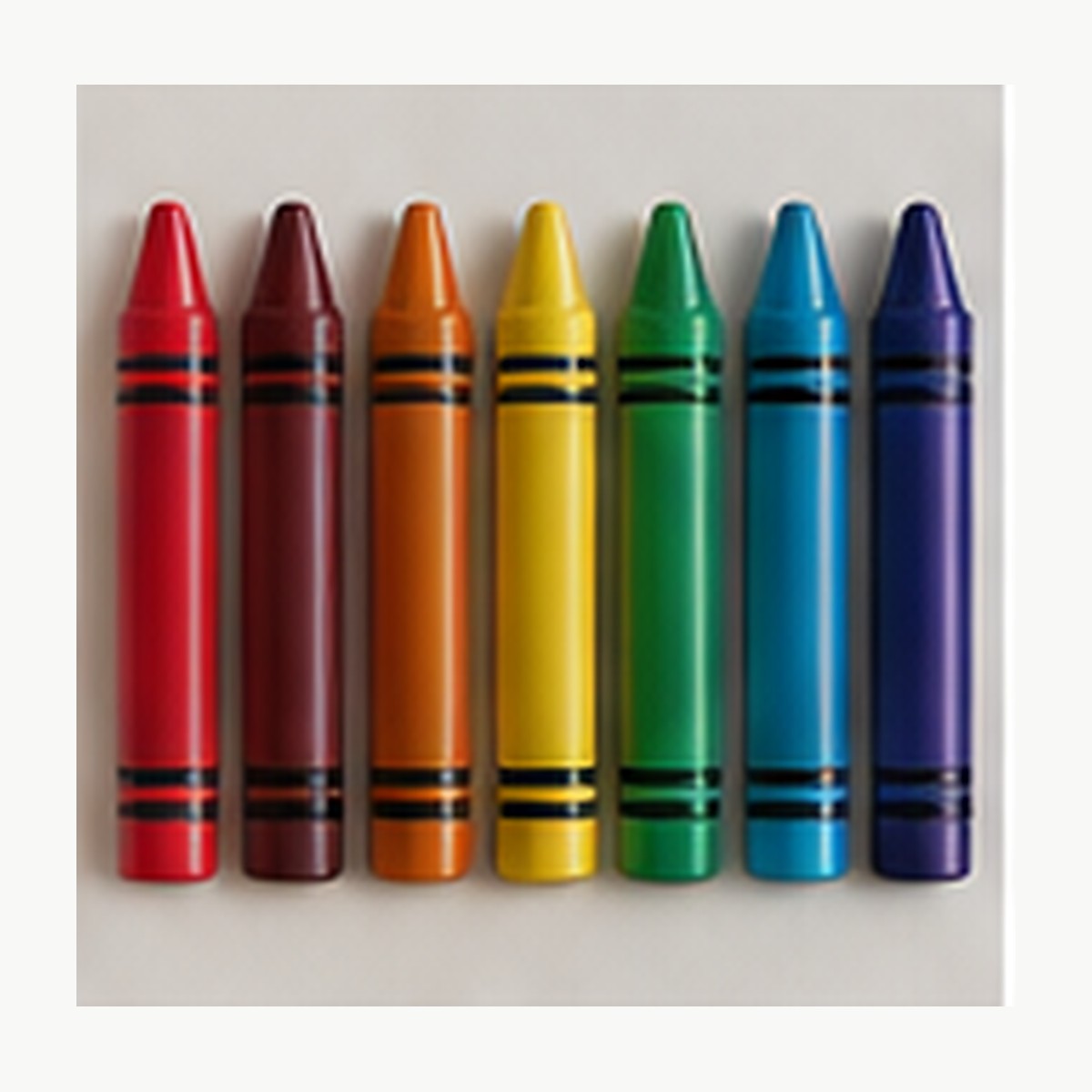 Illustrative image of large toddler crayons