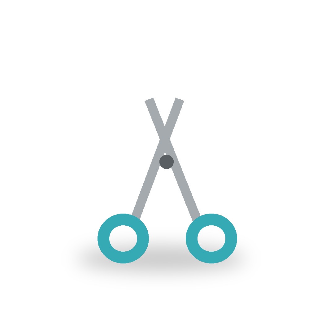 Illustrative image of Fiskars Blunt-Tip Kids Scissors, 5 Inch