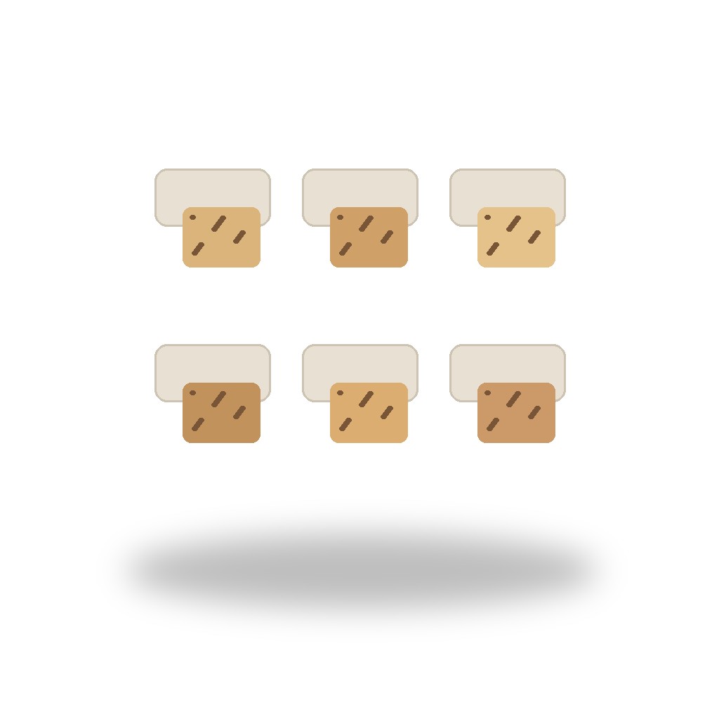 Illustrative image of individually wrapped snack bars