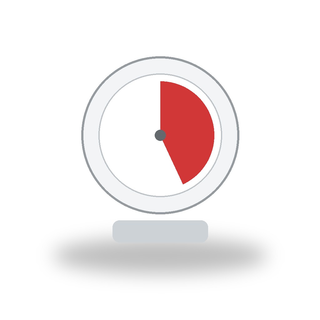 Illustrative image of Time Timer MOD 60-Minute Visual Timer, Home Edition