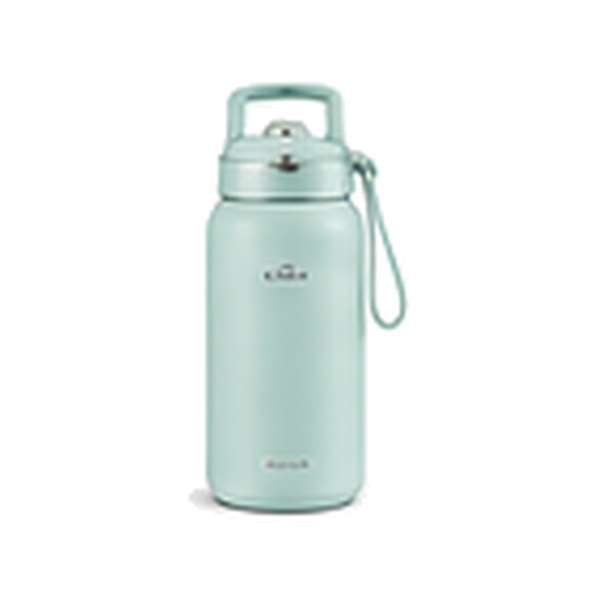 Illustrative image of a reusable child-size water bottle
