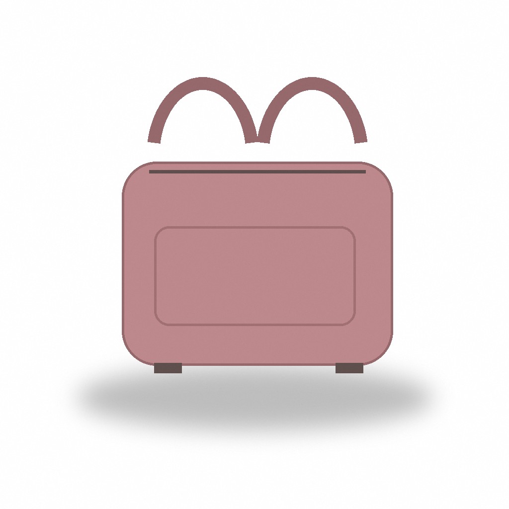 Illustrative image of a hospital weekender bag