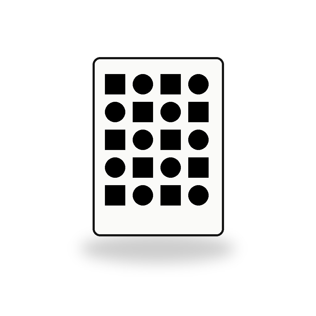 Illustrative image of a high-contrast board book