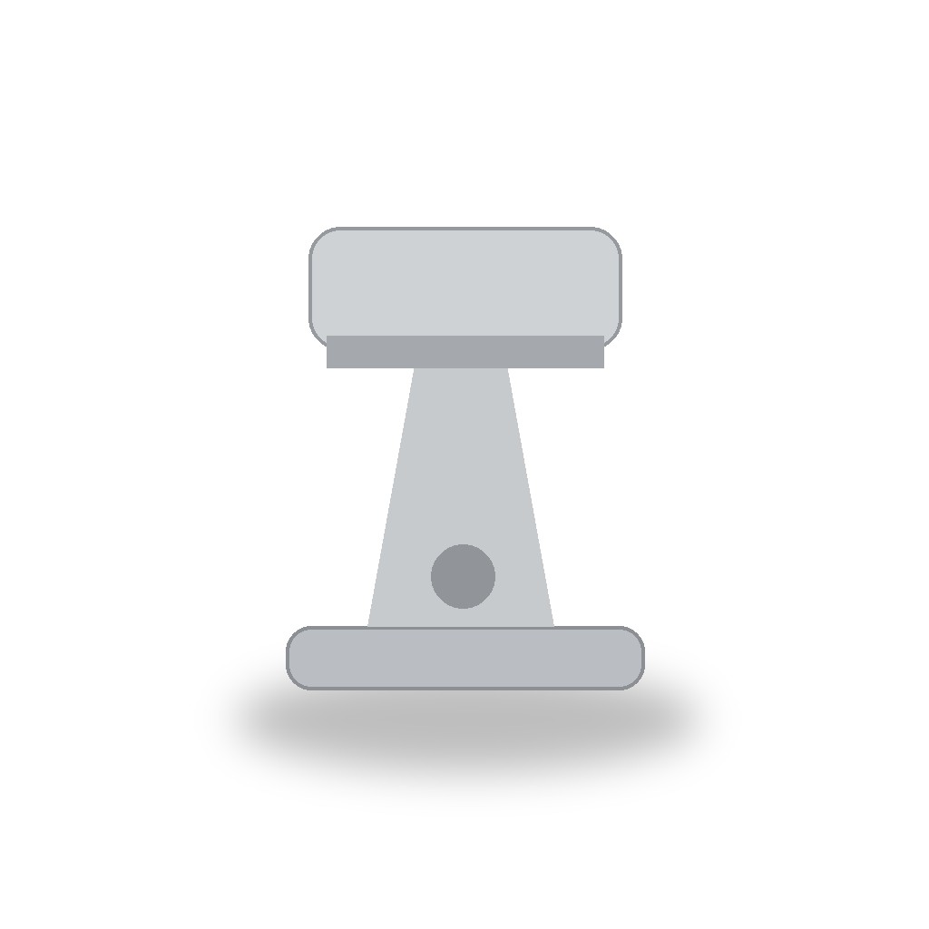 Illustrative image of an adjustable tablet stand