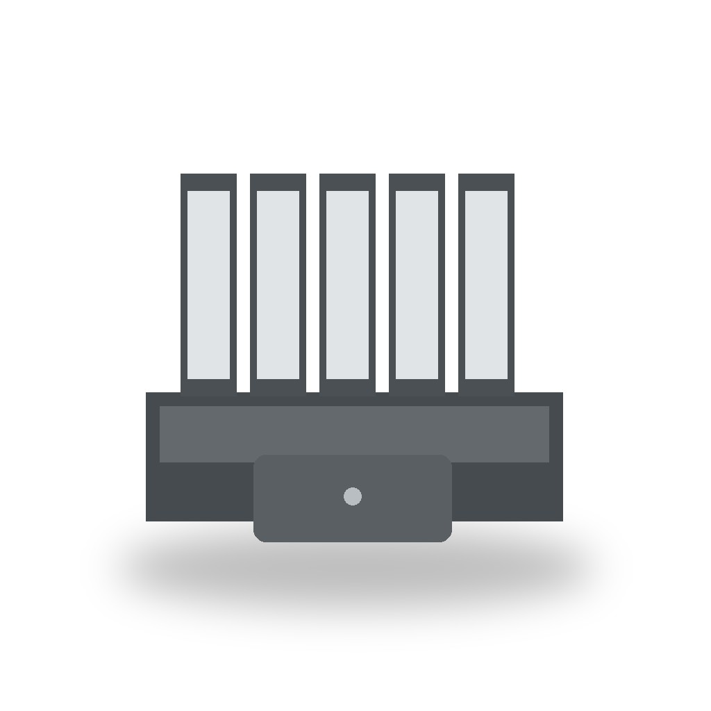 Illustrative image of SimpleHouseware Mesh Desk Organizer with Sliding Drawer and Upright Sections