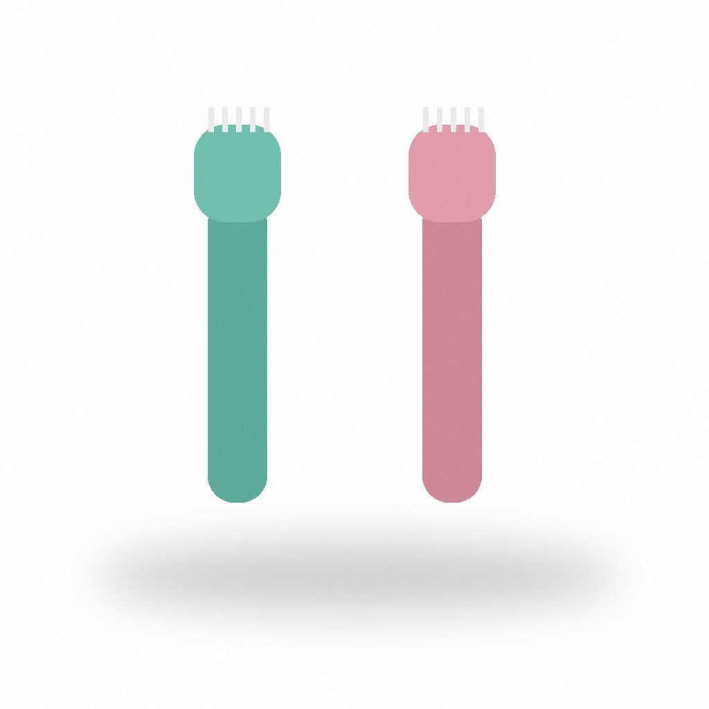 Illustrative image of Frida Baby Training Toothbrush Set