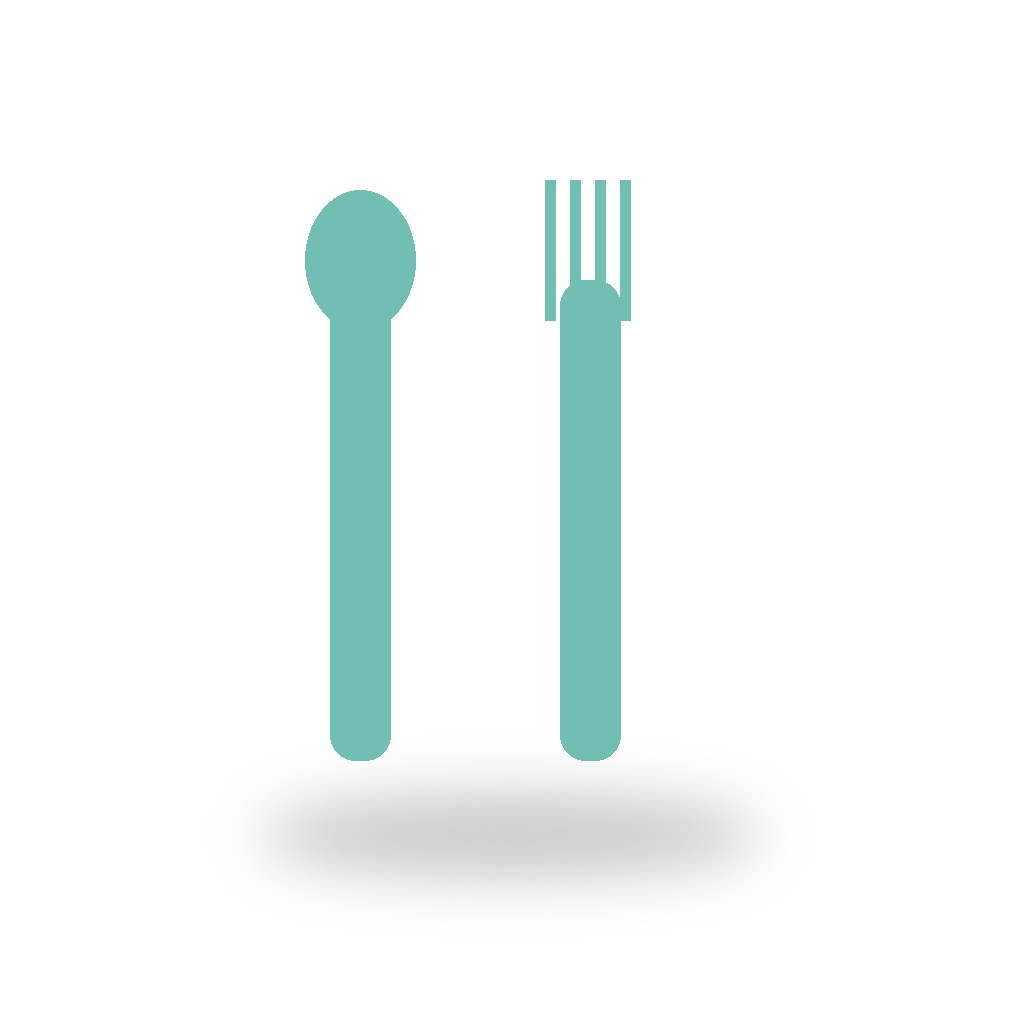 Illustrative image of OXO Tot Fork & Spoon Set