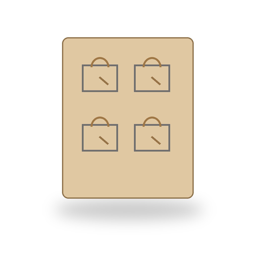 Illustrative image of Melissa & Doug Latches Wooden Activity Board