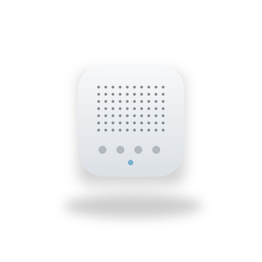 Illustrative image of a portable white-noise machine