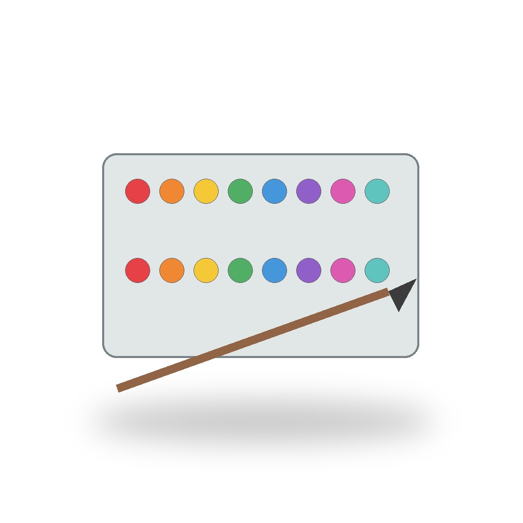 Illustrative image of Crayola Watercolor Paint Set, 16 Count