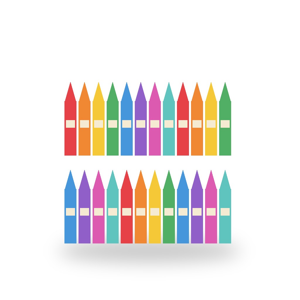 Illustrative image of Crayola Crayons, 24 Count