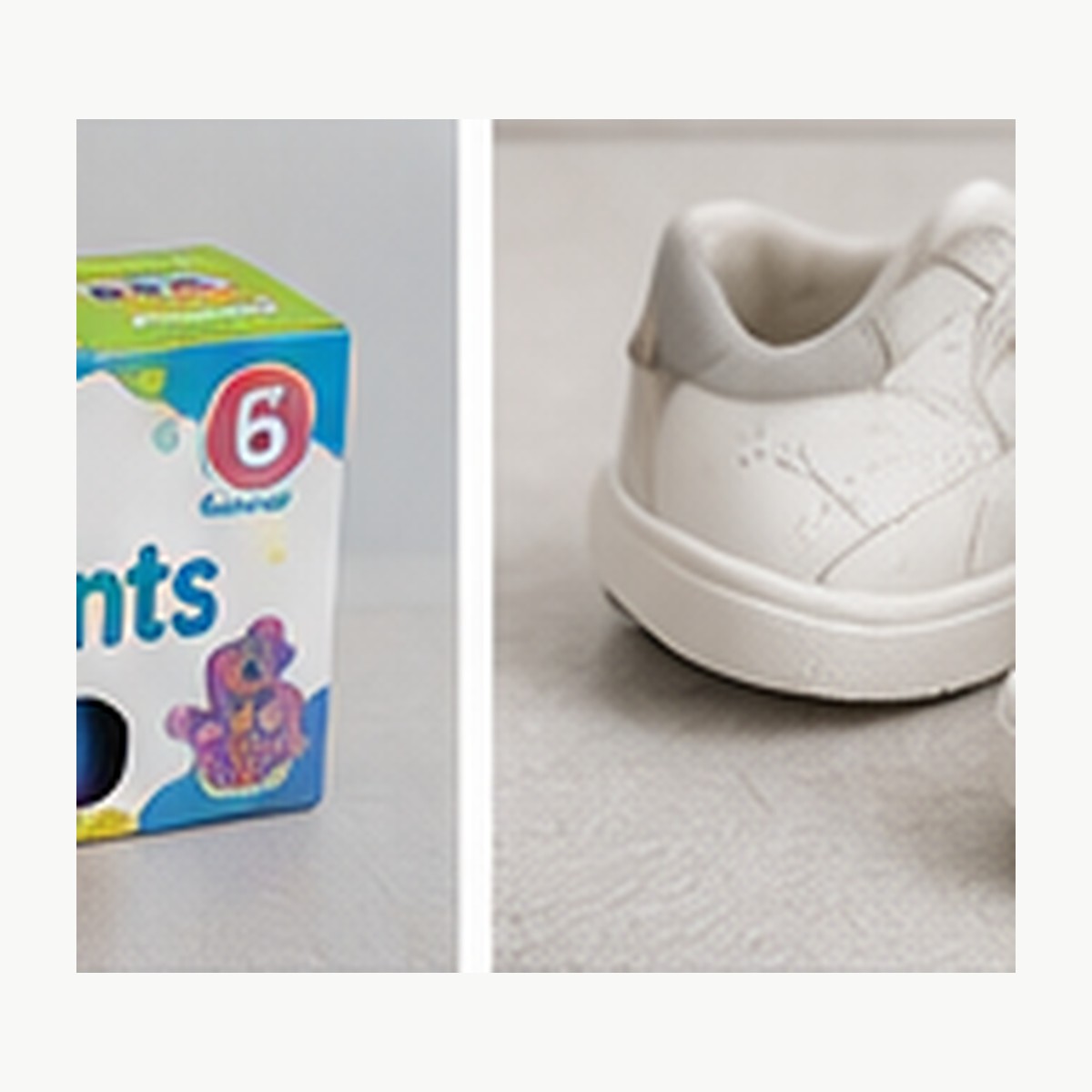 Illustrative image of simple toddler shoes