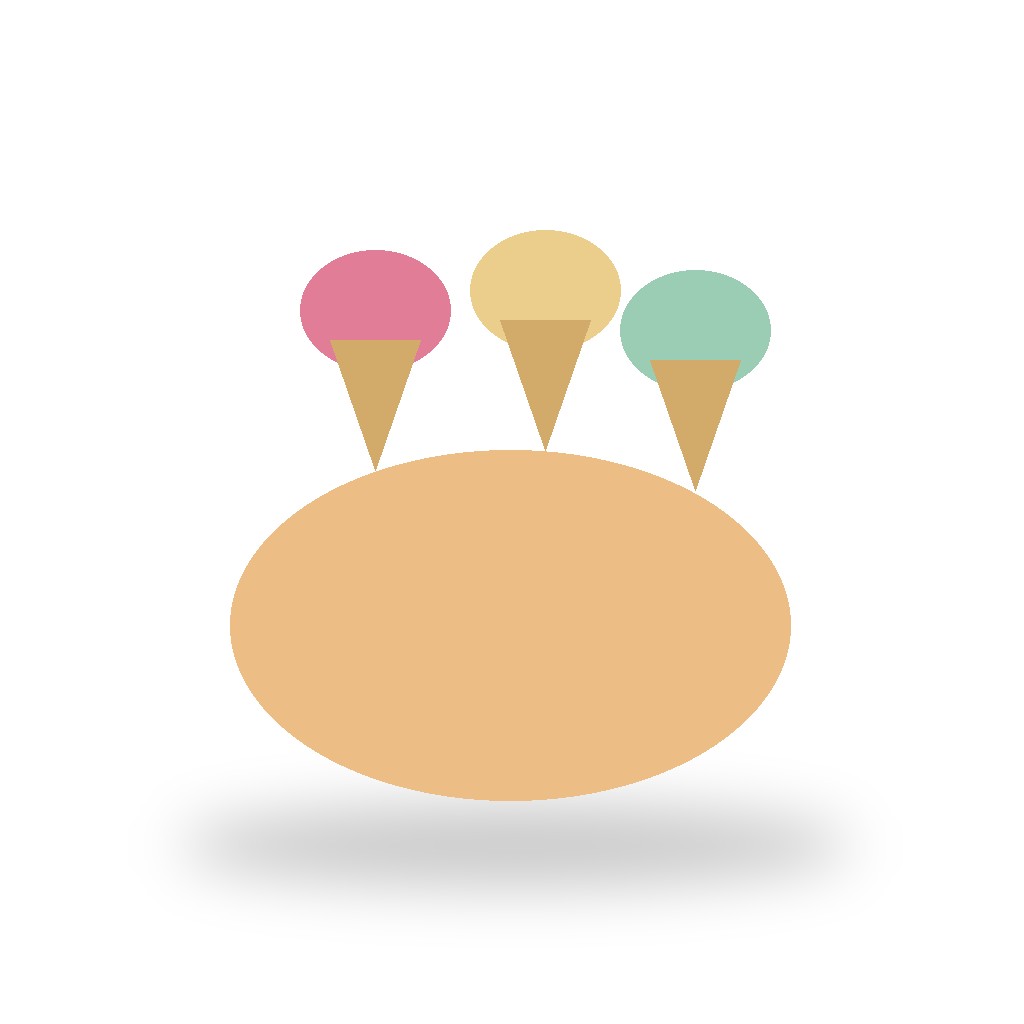 Illustrative image of Kinetic Sand Scents Ice Cream Treats Playset