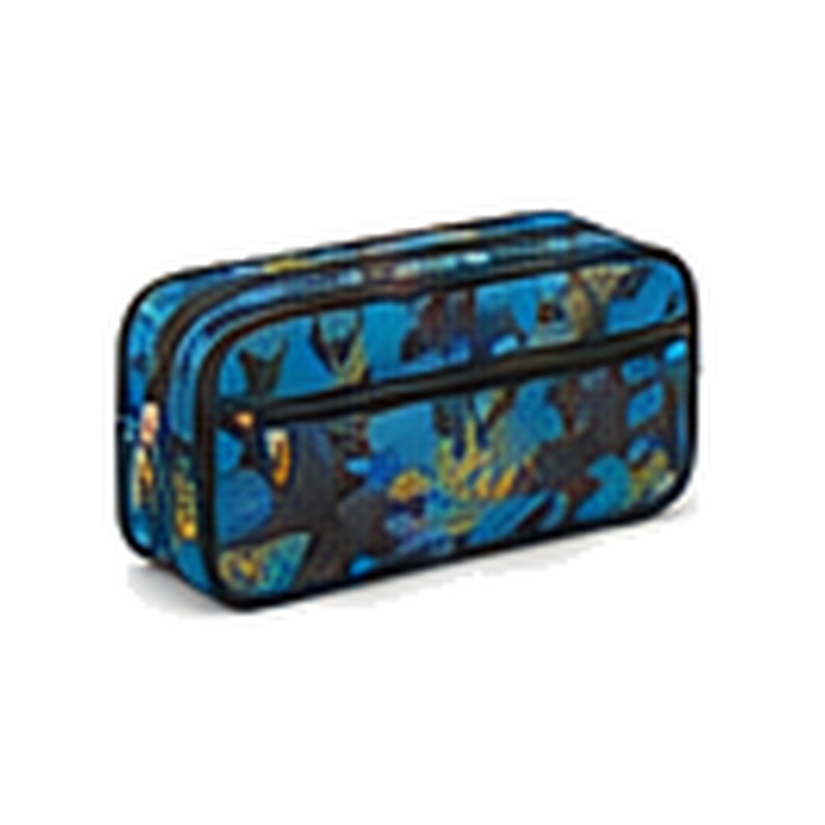 Illustrative image of a zippered school pencil case