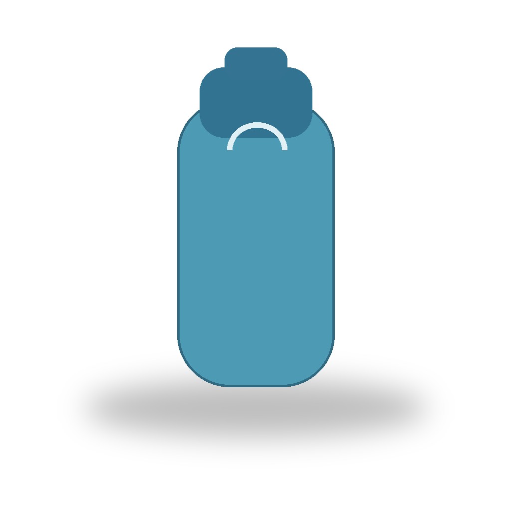 Illustrative image of Owala FreeSip Insulated Stainless Steel Water Bottle, 24 oz